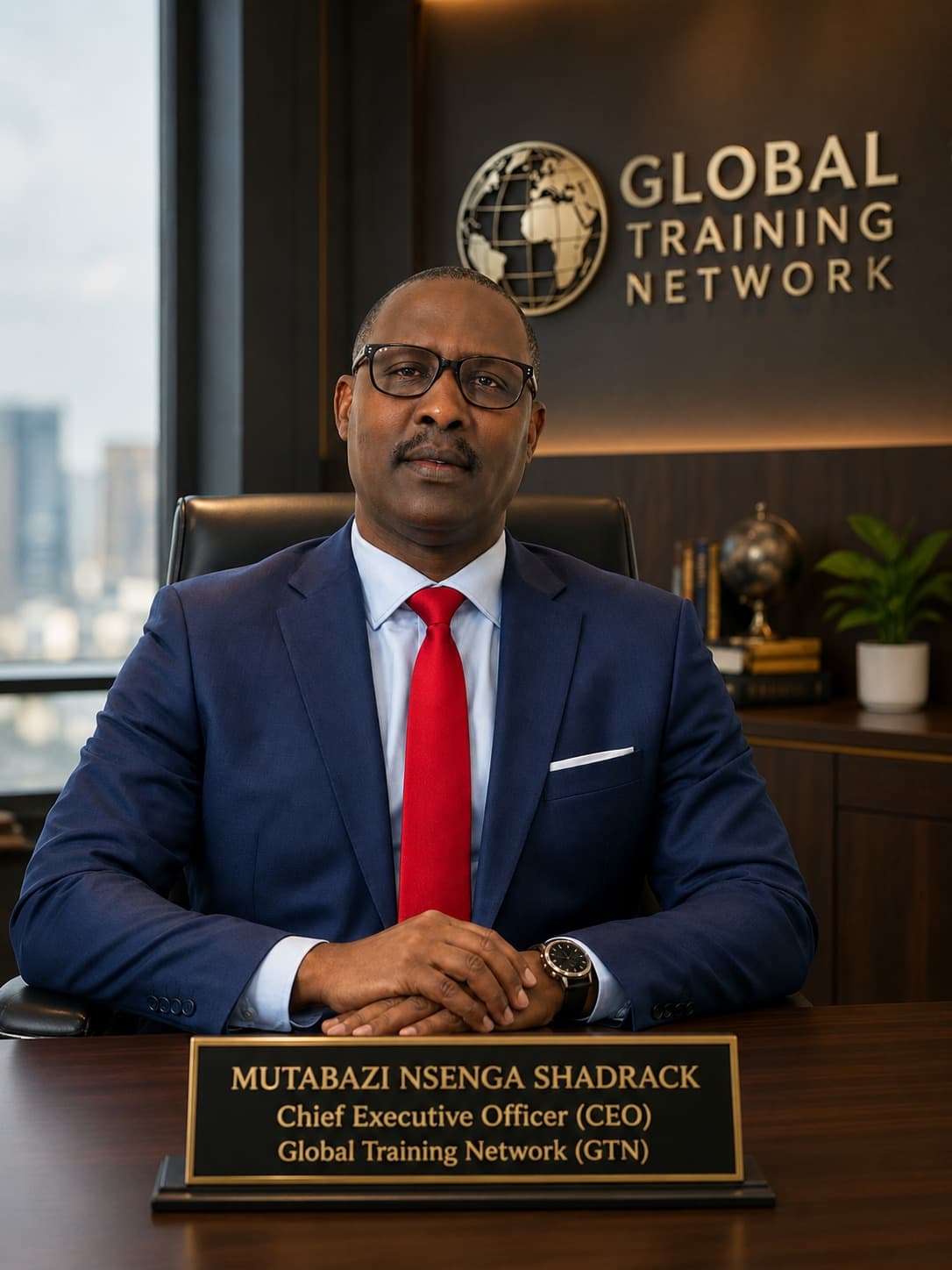 Mutabazi Nsenga Shadrack, Founder and Chief Executive Officer of the GPTC Ecosystem